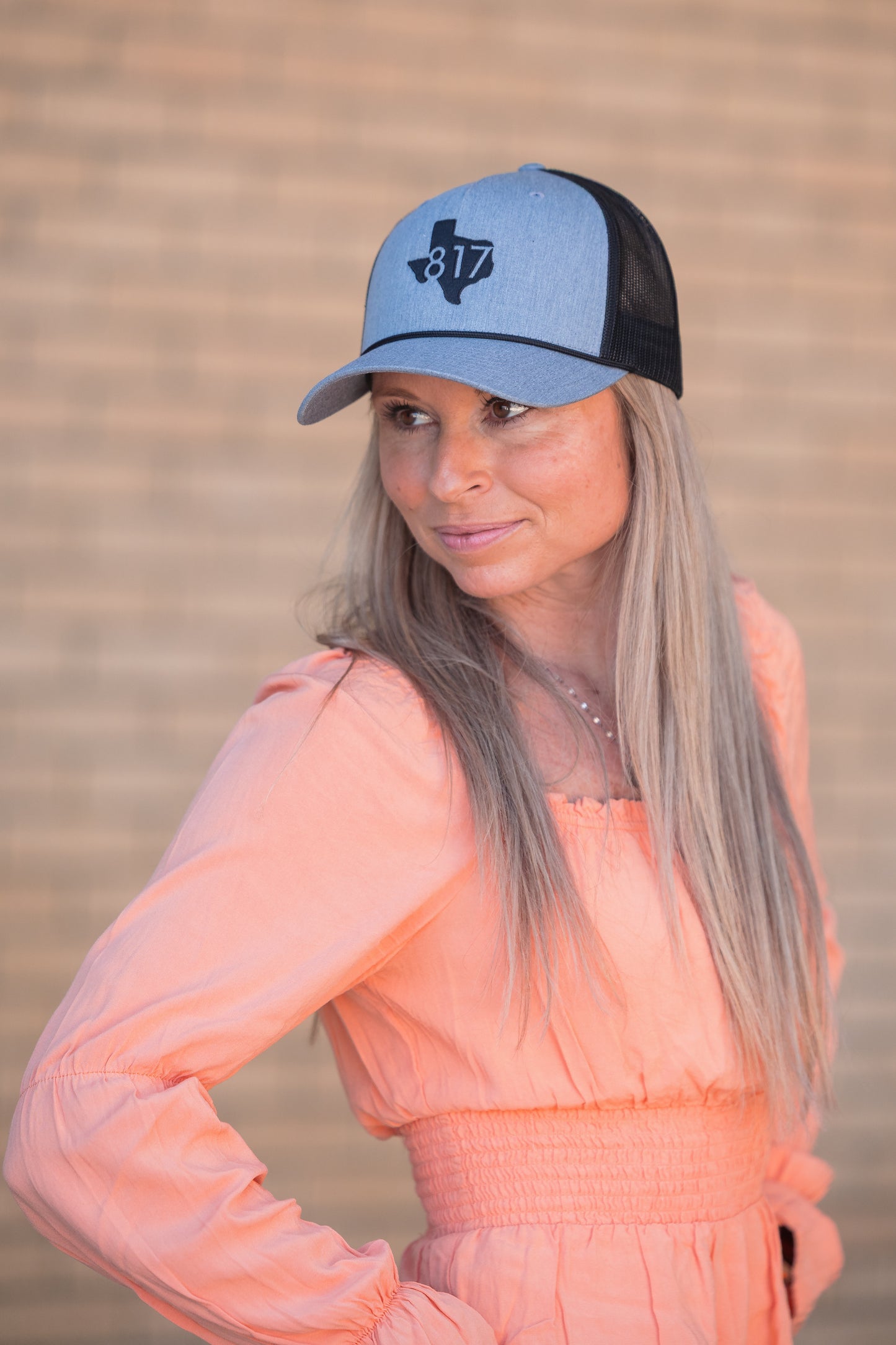 817 Trucker Cap Grey/Black