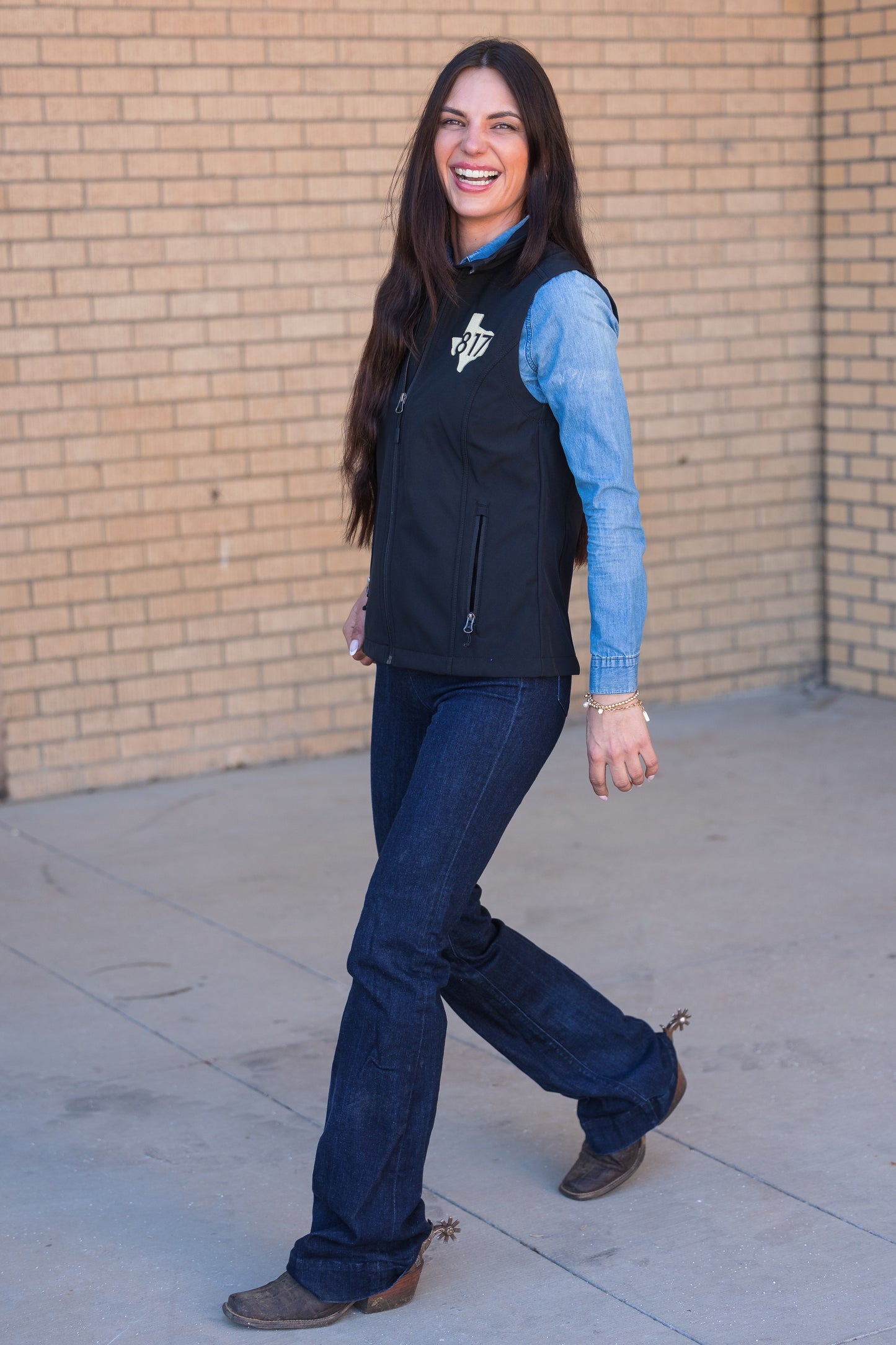 Womens 817 Soft Shell Vest